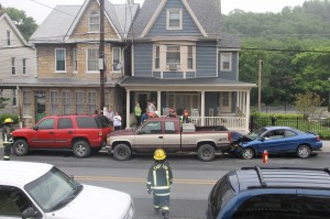 Woman, Child Taken to Hospital, MVA, East Broad Street, Tamaqua, 6-11-2014 (16)