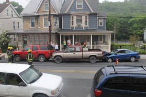 Woman, Child Taken to Hospital, MVA, East Broad Street, Tamaqua, 6-11-2014 (19)