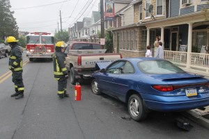 Woman, Child Taken to Hospital, MVA, East Broad Street, Tamaqua, 6-11-2014 (25)