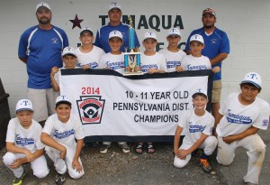 10-11 Year Old PA Dist 18 Champs, Parade, Little League, Tamaqua, 7-13-2014 (10)