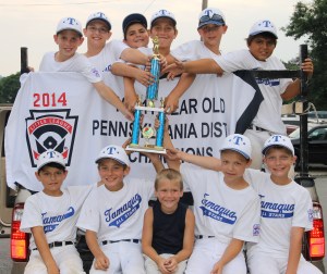 10-11 Year Old PA Dist 18 Champs, Parade, Little League, Tamaqua, 7-13-2014 (4)