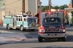 Apparatus Fire Truck Parade, Citizen's Bazaar, Block Party, Tamaqua, 7-11-2014 (483)