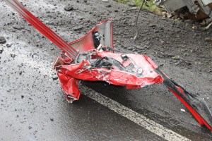 Car Crashes into Utility Trailer on SR54, Hometown, 7-14-2014 (17)