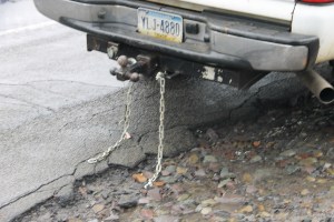 Car Crashes into Utility Trailer on SR54, Hometown, 7-14-2014 (2)