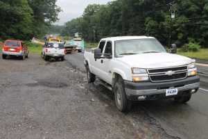 Car Crashes into Utility Trailer on SR54, Hometown, 7-14-2014 (23)