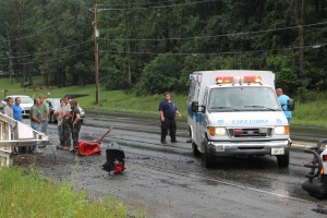 Car Crashes into Utility Trailer on SR54, Hometown, 7-14-2014 (4)