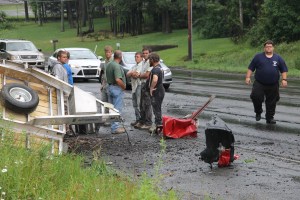 Car Crashes into Utility Trailer on SR54, Hometown, 7-14-2014 (5)