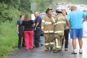 Car Crashes into Utility Trailer on SR54, Hometown, 7-14-2014 (6) - Copy