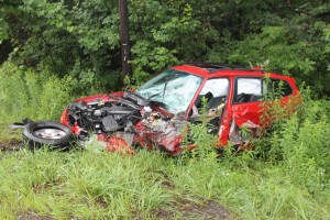 Car Crashes into Utility Trailer on SR54, Hometown, 7-14-2014 (9)