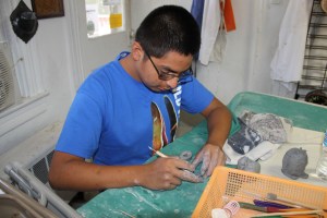 Clay Camp, Black Diamond Studio, Craig Bulger, Community Arts Center, Tamaqua, 7-25-2014 (14)