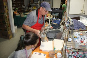 Clay Camp, Black Diamond Studio, Craig Bulger, Community Arts Center, Tamaqua, 7-25-2014 (7)