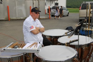Cressona Band performs, Heisler's Dairy Bar, Lewistown Valley, Walker Township, Tamaqua, 7-20-2014 (12)