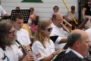 Cressona Band performs, Heisler's Dairy Bar, Lewistown Valley, Walker Township, Tamaqua, 7-20-2014 (34)
