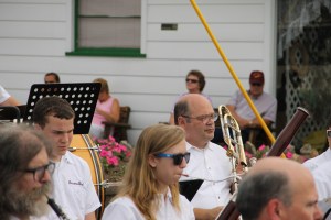 Cressona Band performs, Heisler's Dairy Bar, Lewistown Valley, Walker Township, Tamaqua, 7-20-2014 (36)
