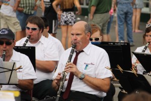 Cressona Band performs, Heisler's Dairy Bar, Lewistown Valley, Walker Township, Tamaqua, 7-20-2014 (62)