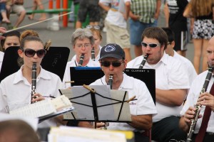 Cressona Band performs, Heisler's Dairy Bar, Lewistown Valley, Walker Township, Tamaqua, 7-20-2014 (63)