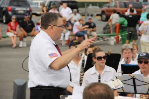 Cressona Band performs, Heisler's Dairy Bar, Lewistown Valley, Walker Township, Tamaqua, 7-20-2014 (65)