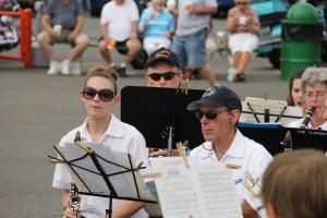 Cressona Band performs, Heisler's Dairy Bar, Lewistown Valley, Walker Township, Tamaqua, 7-20-2014 (70)