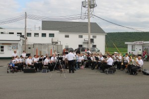 Cressona Band performs, Heisler's Dairy Bar, Lewistown Valley, Walker Township, Tamaqua, 7-20-2014 (81)