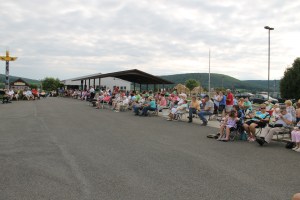 Cressona Band performs, Heisler's Dairy Bar, Lewistown Valley, Walker Township, Tamaqua, 7-20-2014 (90)