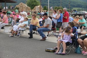 Cressona Band performs, Heisler's Dairy Bar, Lewistown Valley, Walker Township, Tamaqua, 7-20-2014 (91)