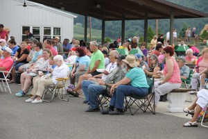 Cressona Band performs, Heisler's Dairy Bar, Lewistown Valley, Walker Township, Tamaqua, 7-20-2014 (92)