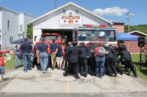 Double Truck Housing, Ceremony, Celebration, Middleport Fire Company, Middleport (232)