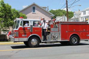 Double Truck Housing Parade, Middleport Fire Company, Middleport, 6-7-2014 (14)