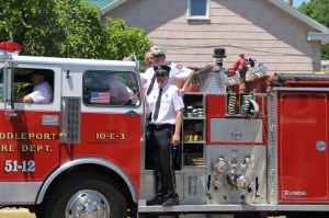 Double Truck Housing Parade, Middleport Fire Company, Middleport, 6-7-2014 (15)