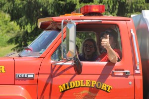 Double Truck Housing Parade, Middleport Fire Company, Middleport, 6-7-2014 (175)