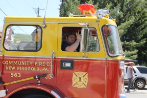 Double Truck Housing Parade, Middleport Fire Company, Middleport, 6-7-2014 (200)