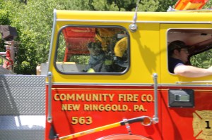Double Truck Housing Parade, Middleport Fire Company, Middleport, 6-7-2014 (277)