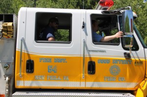 Double Truck Housing Parade, Middleport Fire Company, Middleport, 6-7-2014 (307)