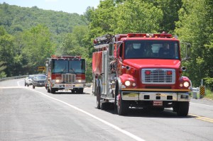 Double Truck Housing Parade, Middleport Fire Company, Middleport, 6-7-2014 (309)