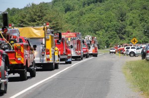 Double Truck Housing Parade, Middleport Fire Company, Middleport, 6-7-2014 (320)