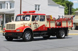 Double Truck Housing Parade, Middleport Fire Company, Middleport, 6-7-2014 (36)