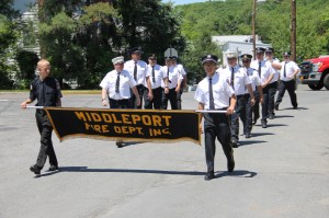 Double Truck Housing Parade, Middleport Fire Company, Middleport, 6-7-2014 (47)