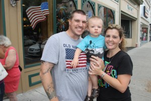 Eddie Bluestone's Big and Bad Rockabilly Cats, Broad Street, Tamaqua, 7-23-2014 (13)