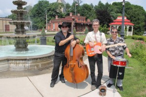 Eddie Bluestone's Big and Bad Rockabilly Cats, Broad Street, Tamaqua, 7-23-2014 (2)