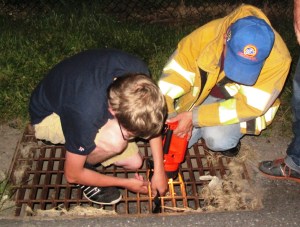 Firefighters Help, Fireworks Celebration, Sports Field, MAHS, Mahanoy City (2)