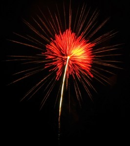 Fireworks Display, 80th Anniversary, St. Joseph's Parish Festival, Summit Hill, 7-20-2014 (105)