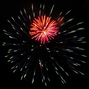 Fireworks Display, 80th Anniversary, St. Joseph's Parish Festival, Summit Hill, 7-20-2014 (114)