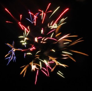 Fireworks Display, 80th Anniversary, St. Joseph's Parish Festival, Summit Hill, 7-20-2014 (125)