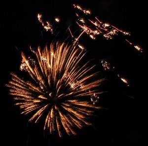 Fireworks Display, 80th Anniversary, St. Joseph's Parish Festival, Summit Hill, 7-20-2014 (129)