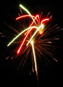 Fireworks Display, 80th Anniversary, St. Joseph's Parish Festival, Summit Hill, 7-20-2014 (132)