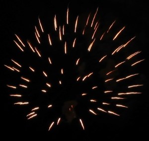 Fireworks Display, 80th Anniversary, St. Joseph's Parish Festival, Summit Hill, 7-20-2014 (142)