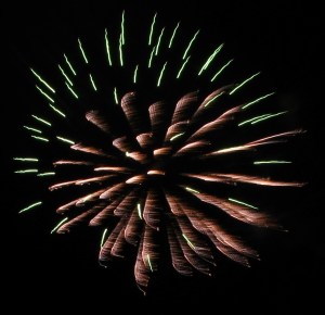 Fireworks Display, 80th Anniversary, St. Joseph's Parish Festival, Summit Hill, 7-20-2014 (150)