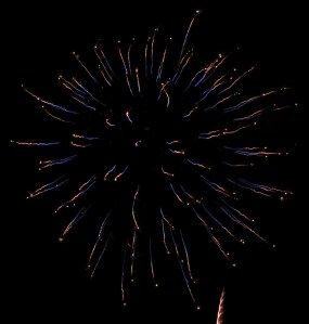 Fireworks Display, 80th Anniversary, St. Joseph's Parish Festival, Summit Hill, 7-20-2014 (151)