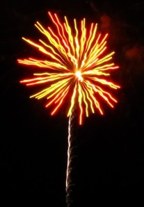 Fireworks Display, 80th Anniversary, St. Joseph's Parish Festival, Summit Hill, 7-20-2014 (154)