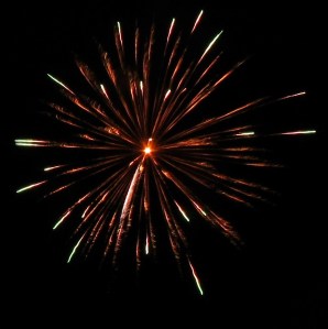 Fireworks Display, 80th Anniversary, St. Joseph's Parish Festival, Summit Hill, 7-20-2014 (155)